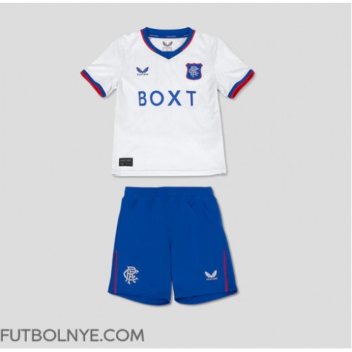 Camiseta Rangers Visitante Equipación para niños 2024-25 manga corta (+ pantalones cortos)